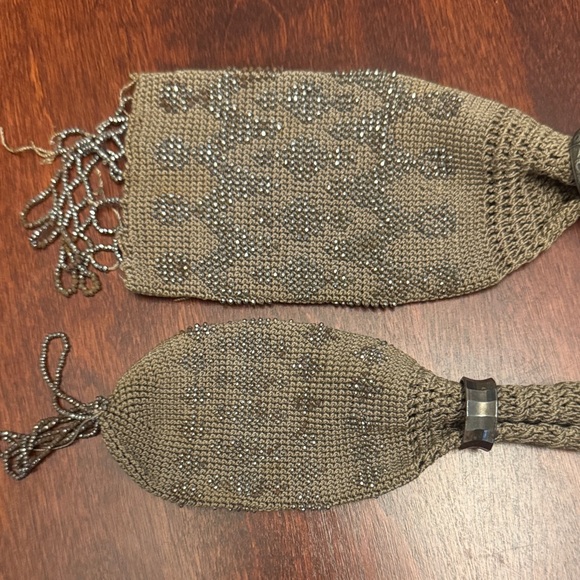 Two Victorian Era Miser Coin Purses - Picture 5 of 10